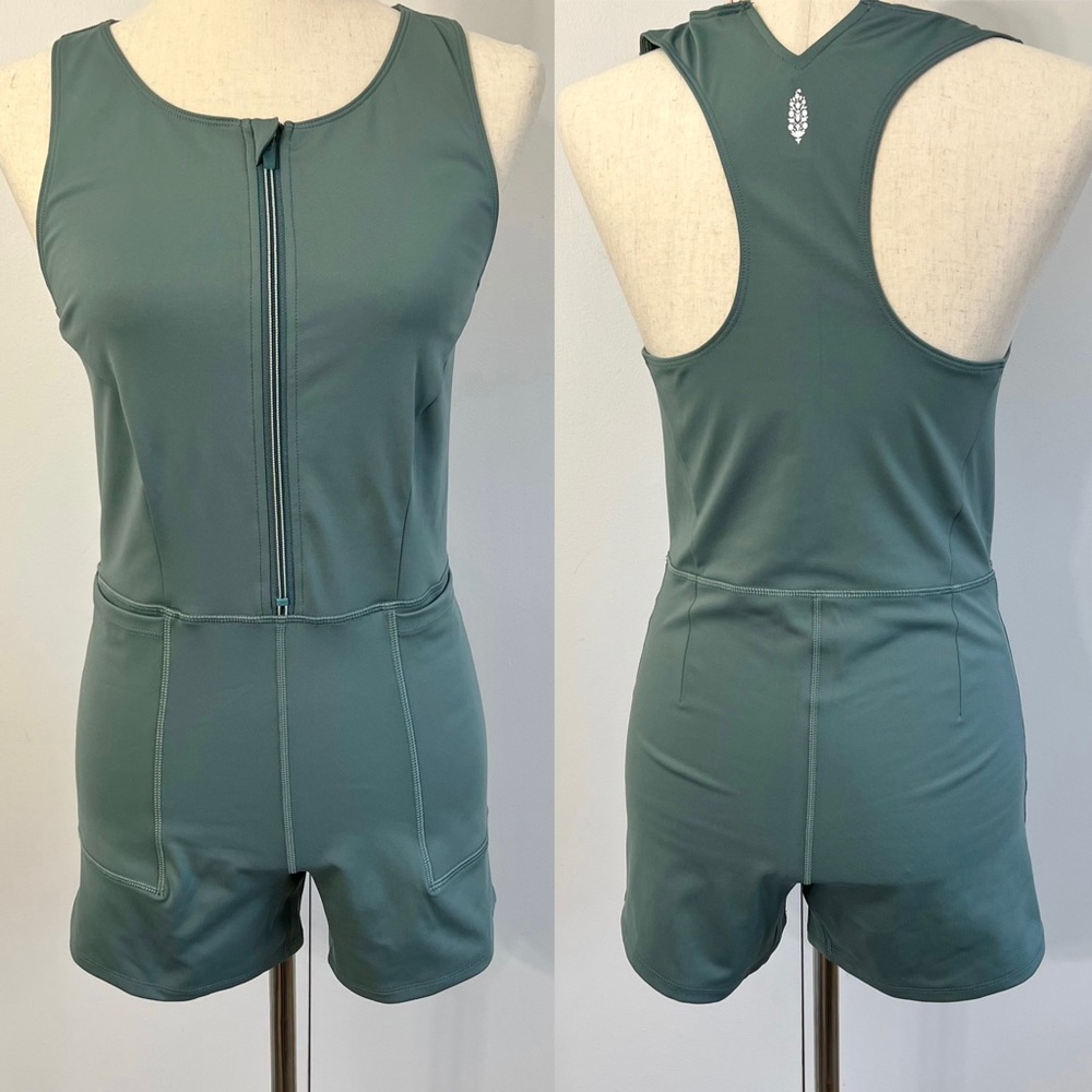 Free People Movement Show Me Something Shortsie / One Piece Bodysuit